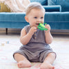 INFANTINO LIL` NIBBLES  SILICONE TEETHER-PEAS