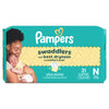 PAMPERS SWADDLERS NEWBORN SZ0 31S