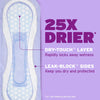 POISE PADS LONG MAX PROTECT 39CT