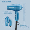 NANO TITANIUM TRAVEL HAIR DRYER - BLUE 1000W