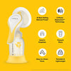 MEDELA	HARMONY MANUAL BREAST PUMP W/PERSONALFIT