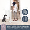 DREAMBABY DISCOVERY 3 ADAPTA GATE EXTRA WIDE WHITE