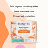 HONEY POT PADS SUPER NON-HERBAL 16S