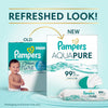 PAMPERS PURE WIPE AQUA 56CT