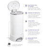 MUNCHKIN UV DIAPER PAIL KILLS 99% OF GERMS