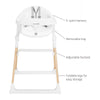 MUNCHKIN FLOAT EASY CLEAN HIGH CHAIR FOLDABLE