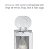 MUNCHKIN UV DIAPER PAIL KILLS 99% OF GERMS