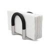 SWIVEL NAPKIN HOLDER - BLACK/NICKEL