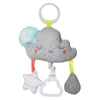 SKIP HOP SILVER LINING JITTER MOON STROLLER TOY