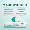 PAMPERS PURE WIPE AQUA 56CT