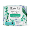 HONEY POT PADS SUPER HERBAL ORG W WINGS 16CT