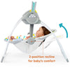 BRIGHT STARTS PLAYFUL PARADISE BABY SWING GREEN