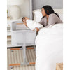 SKIP HOP 2N1 BEDSIDE SLEEPER BASSINET GREY
