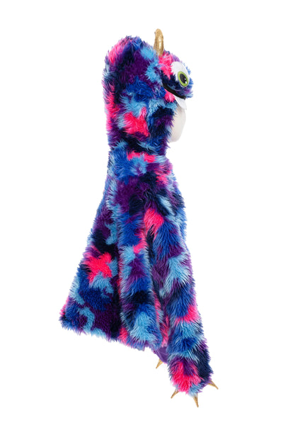 GOOBER THE MONSTER CAPE BLUE/PURPLE