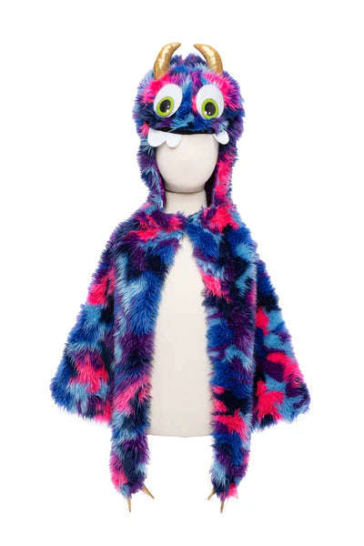 GOOBER THE MONSTER CAPE BLUE/PURPLE