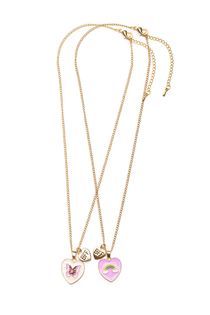 RAINBOW BUTTERFLY BFF NECKLACES