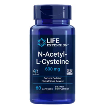 N-ACETYL L-CYSTEINE 600 MG 60 CAPSULES