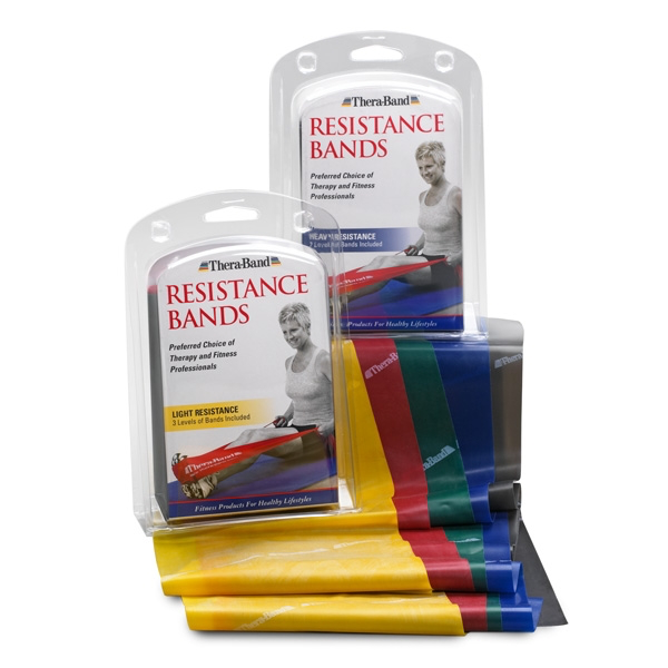 THERABAND RESISTANCE BAND SINGLE PACK HEAVY