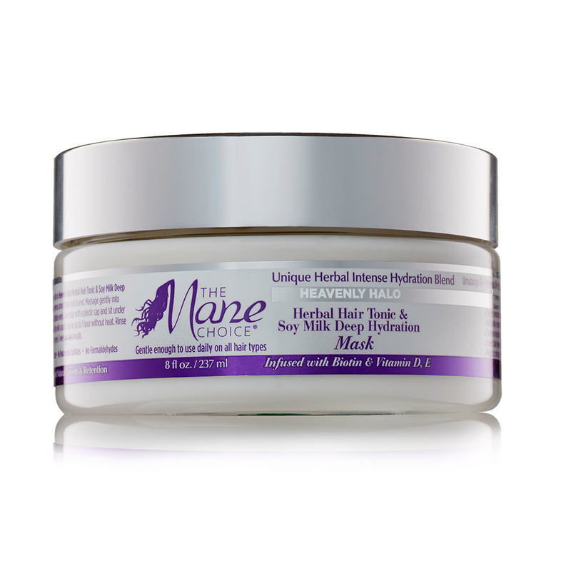 HEAVENLY HALO HERBAL HAIR TONIC AND SOY MILK DEEP HYDRATION MASK