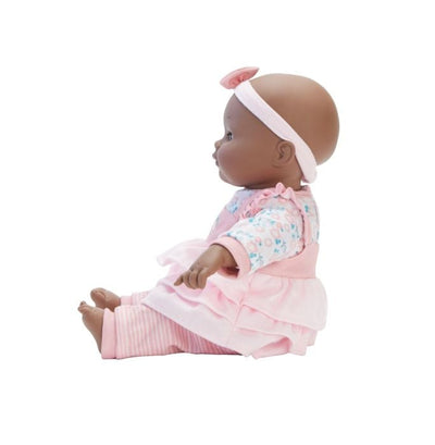 BABY CUDDLES PINK FLORAL - DARK SKIN TONE