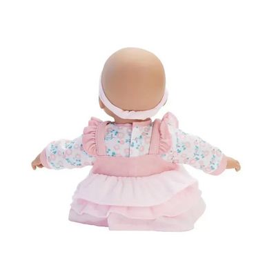 BABY CUDDLES DOLL PINK FLORAL - MEDIUM SKIN TONE