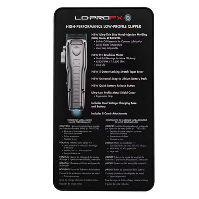 FXONE LO-PROFX HIGH PERFORMANCE ELECTRIC SHAVER