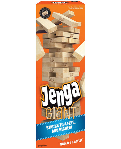 JENGA GIANT: GENUINE HARDWOOD GAME