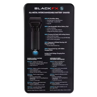 FXONE BLACK FX DOUBLE FOIL SHAVER