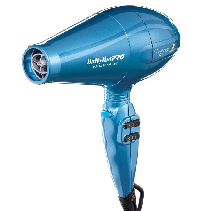 NANO TITANIUM PORTOFINO FULL-SIZE HAIR DRYER 2000W - BLUE