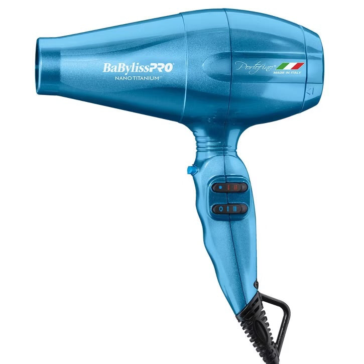 NANO TITANIUM PORTOFINO FULL-SIZE HAIR DRYER 2000W - BLUE