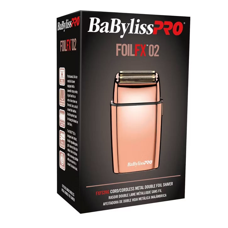 FOILFX02 CORDLESS FOSEFX METAL DOUBLE-FOIL SHAVER