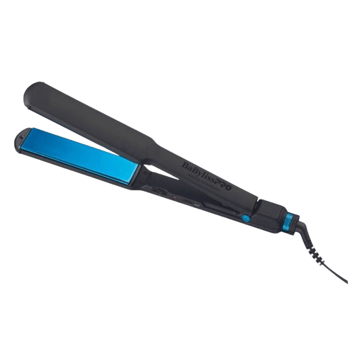 NANO TITANIUM ULTRA THIN FLAT IRON 1.5IN - BLACK & BLUE