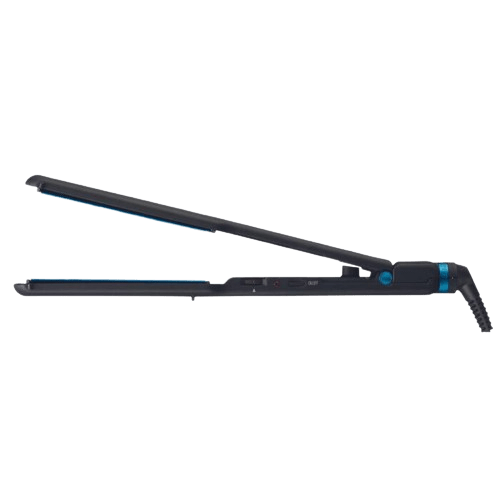 NANO TITANIUM ULTRA THIN FLAT IRON 1.5IN - BLACK & BLUE