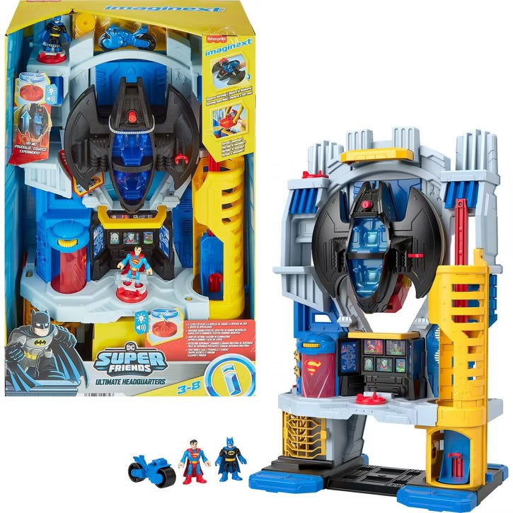 IMAGINEXT DC SUPER FRIENDS ULTIMATE HEADQUARTERS PLAYSET