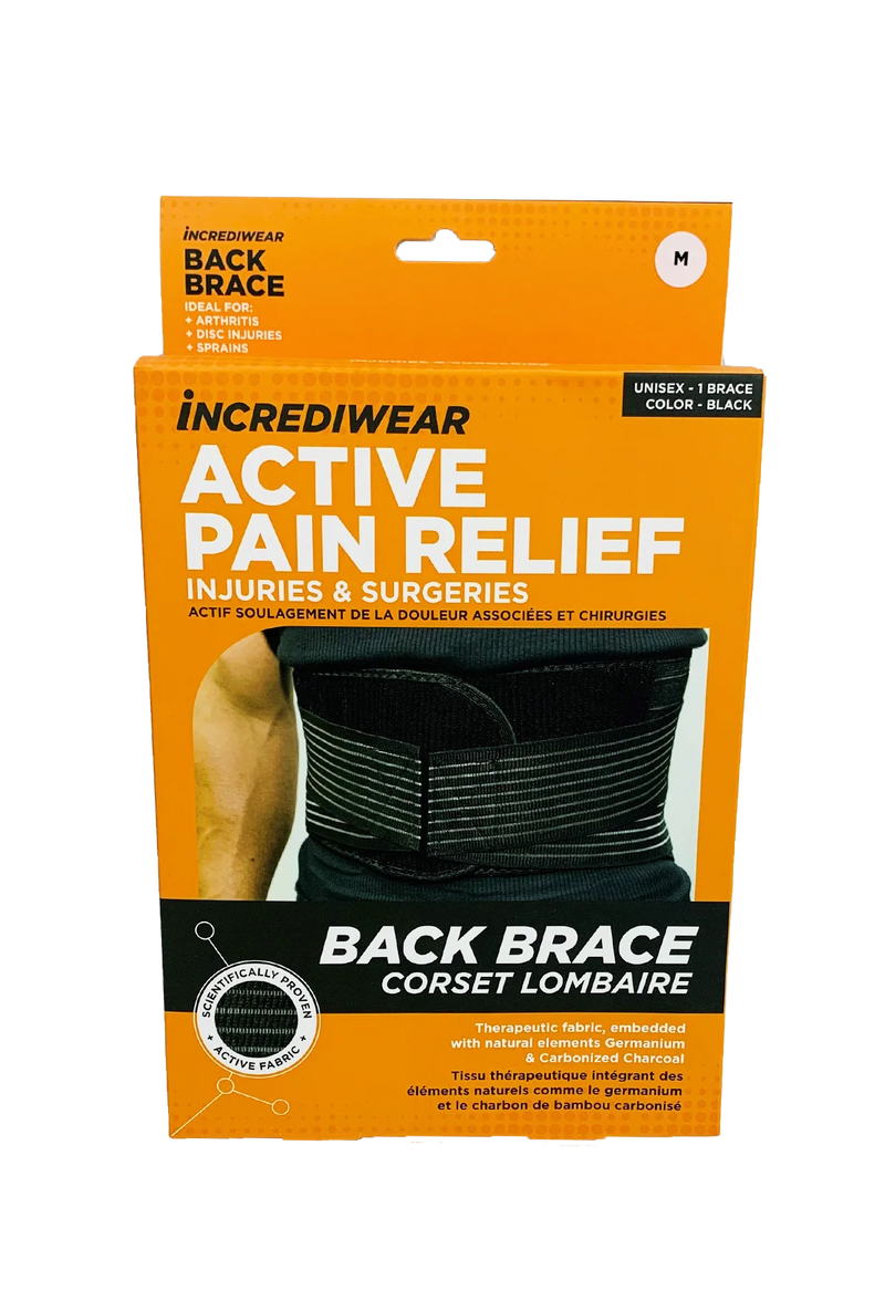 BACK BRACE BLACK