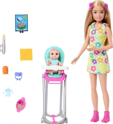 BARBIE SKIPPER BABYSITTERS PLAYSET
