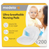 MEDELA ULTRA BREATHABLE NURSING PADS 200CT