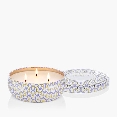 MOUNTAIN LAVENDER + CHAMOMILE 3 WICK TIN