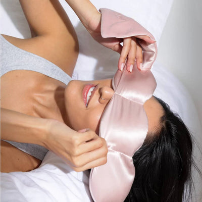 SILK SLEEP MASK - PETAL