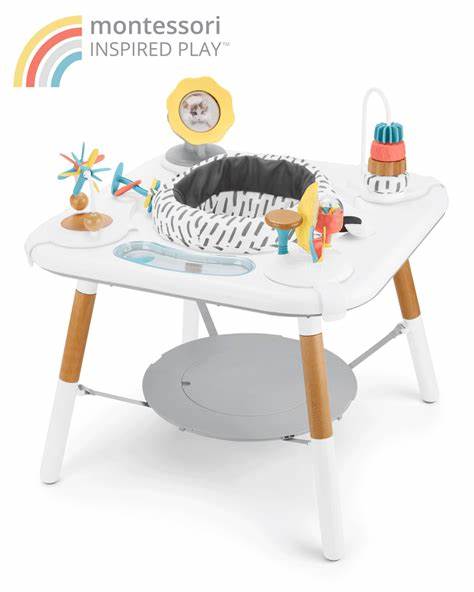 MULTI BABY DISCOVEROSITY MONTESSORI-INSPIRED 3-STAGE ACTIVITY CENTER & PLAY TABLE