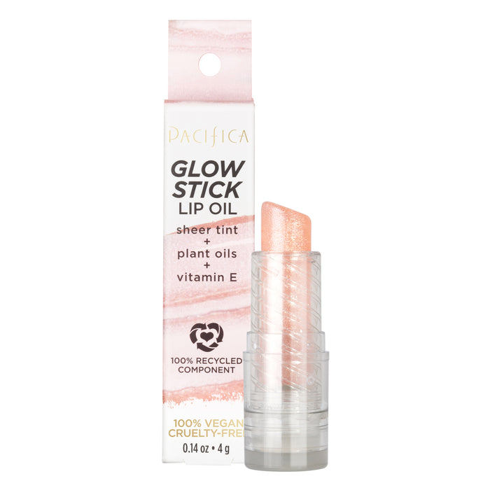 GLOW STICK LIP OIL PINK SHEER .14OZ