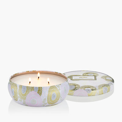 PANJOREE LYCHE 3 WICK TIN 12OZ