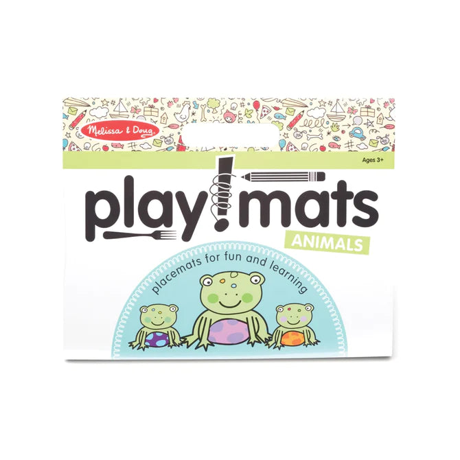 PLAYMATS - ANIMALS PAPER COLORING