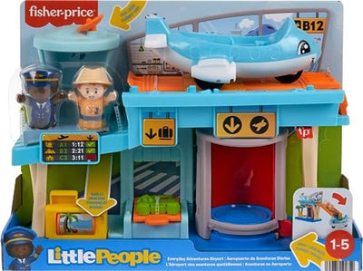 LITTLE PEOPLE EVERYDAY ADVENTURES AIRPORT PLAYSET