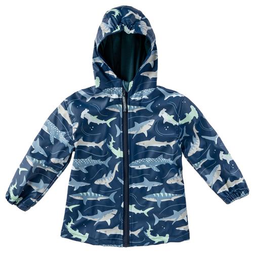 RAINCOAT- NAVY SHARK