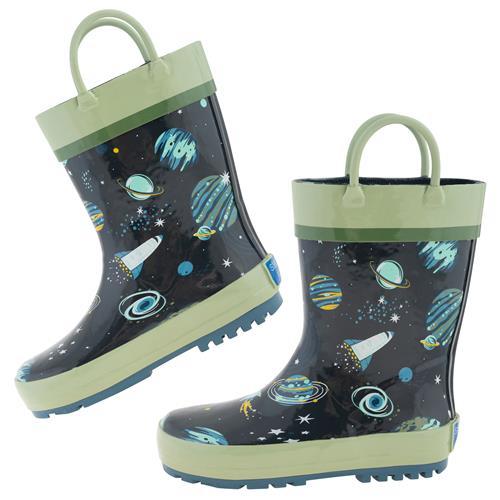 RAIN BOOTS-  OUTER SPACE