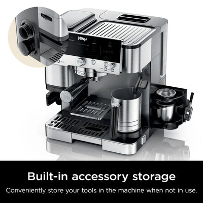 NINJA LUXE CAFE PREMIER 3-IN-1 ESPRESSO DRIP COFFEE & COLD BREW MAKER