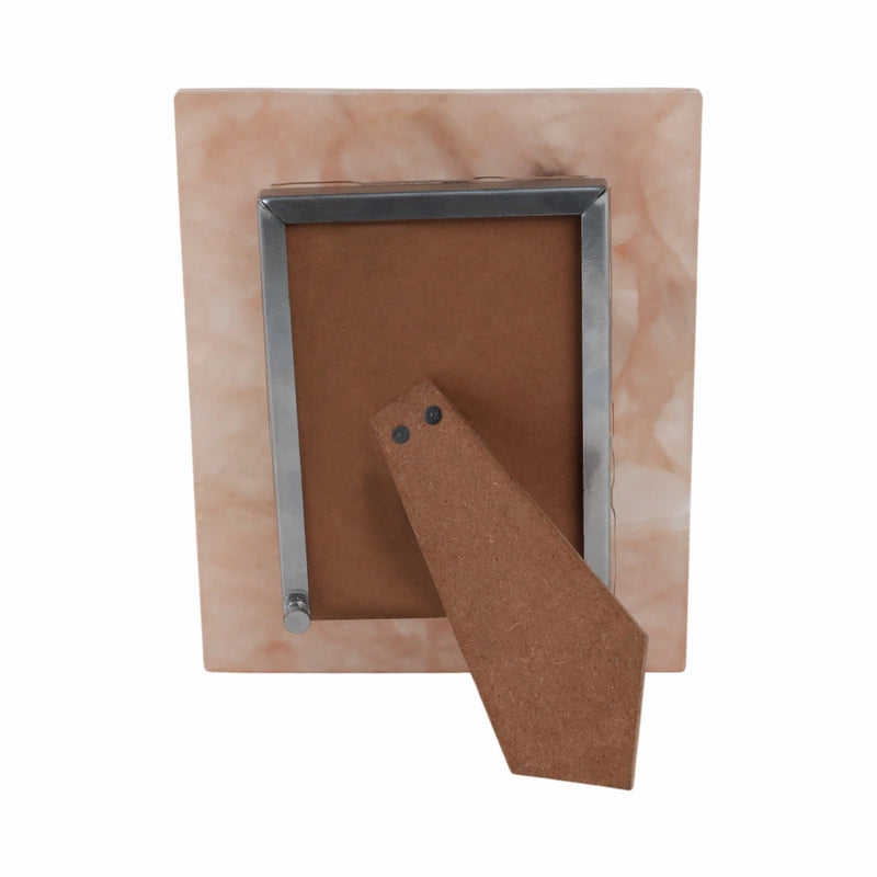 4 X 6 EDINA PINK QUARTZ PHOTO FRAME