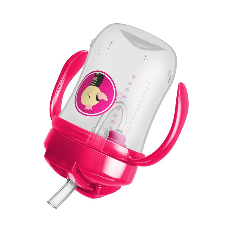 BABY`S FIRST STRAW CUP PINK 9OZ 270ML