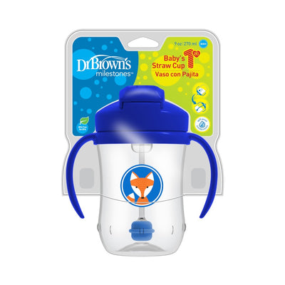 BABY`S FIRST STRAW CUP HANDLES 9OZ/270ML